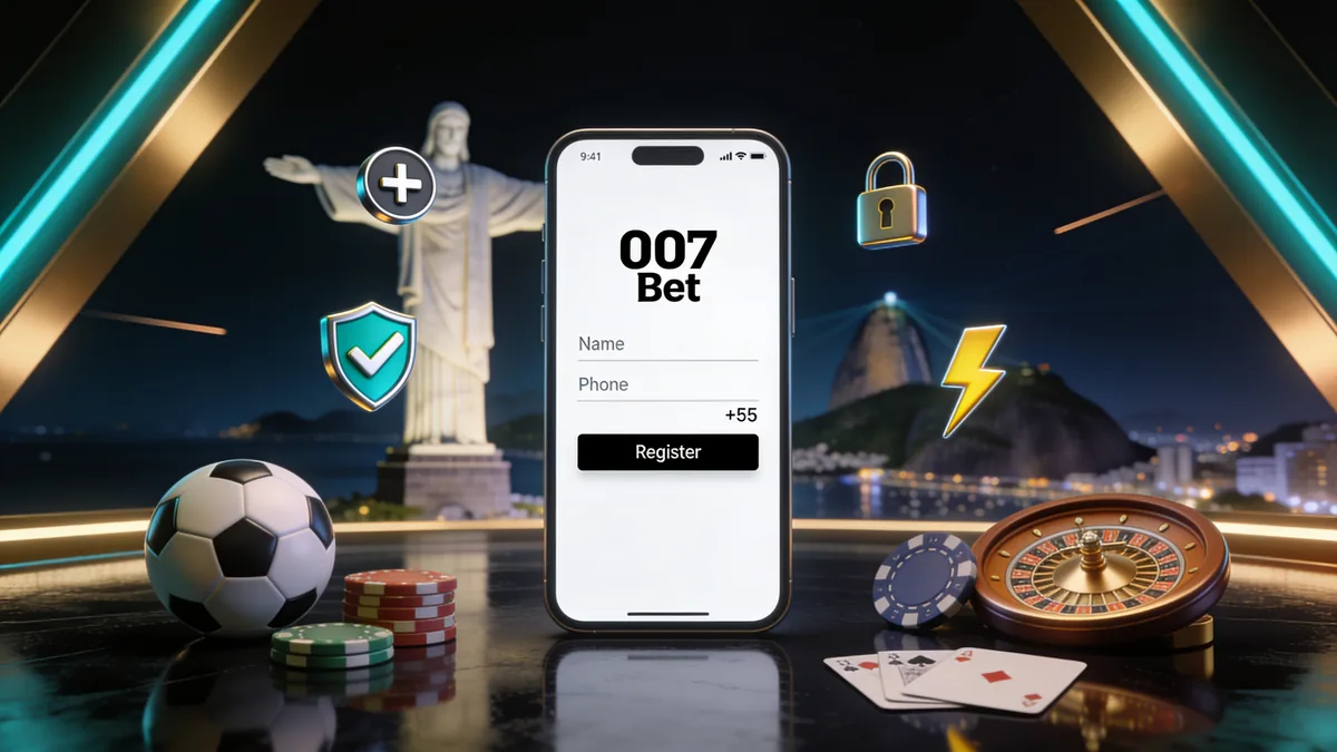 007 bet no Brasil — Como Começar a Apostar na 007 bet
